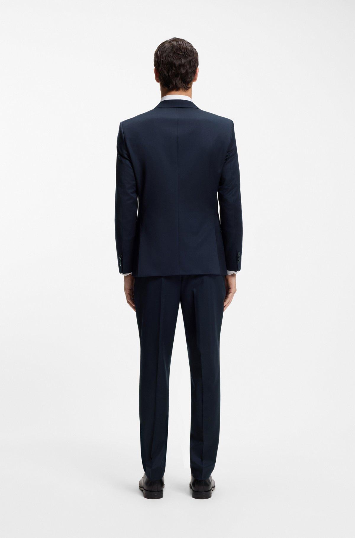 BOSS ONE - Slim-fit suit jacket in virgin wool serge Product Image