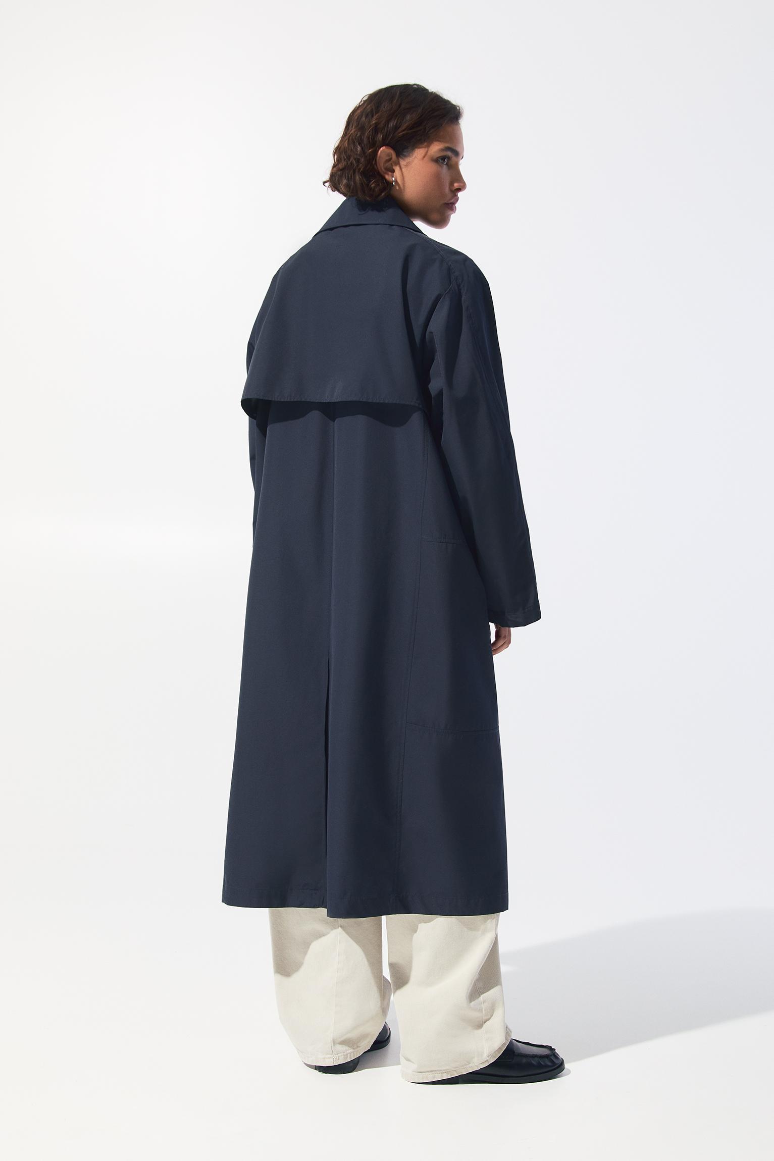 Long oversize trench coat Product Image