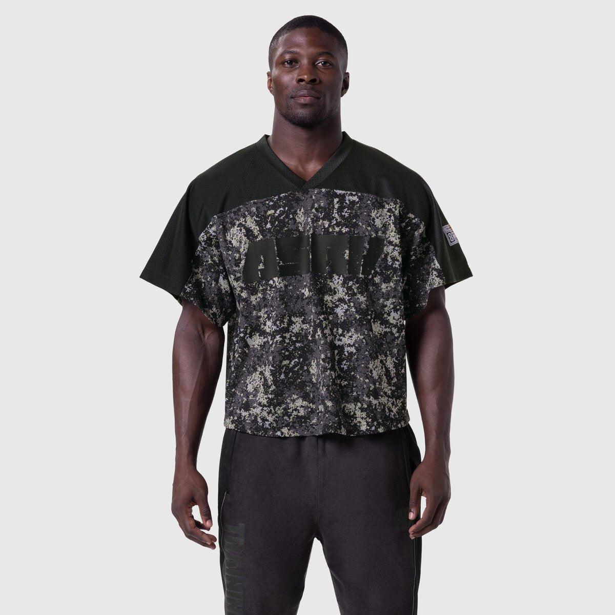 1111. Ion-Mesh™ Crop Jersey - Pixel Camo Product Image