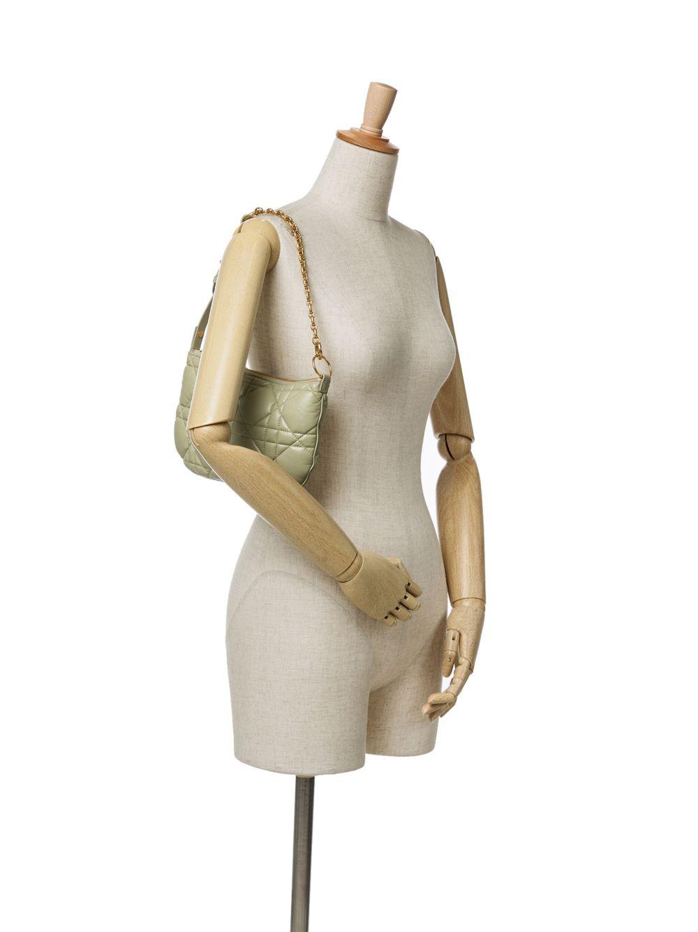 2022 Mini Calfskin Macrocannage Dior Caro Tulip Bag shoulder bag Product Image