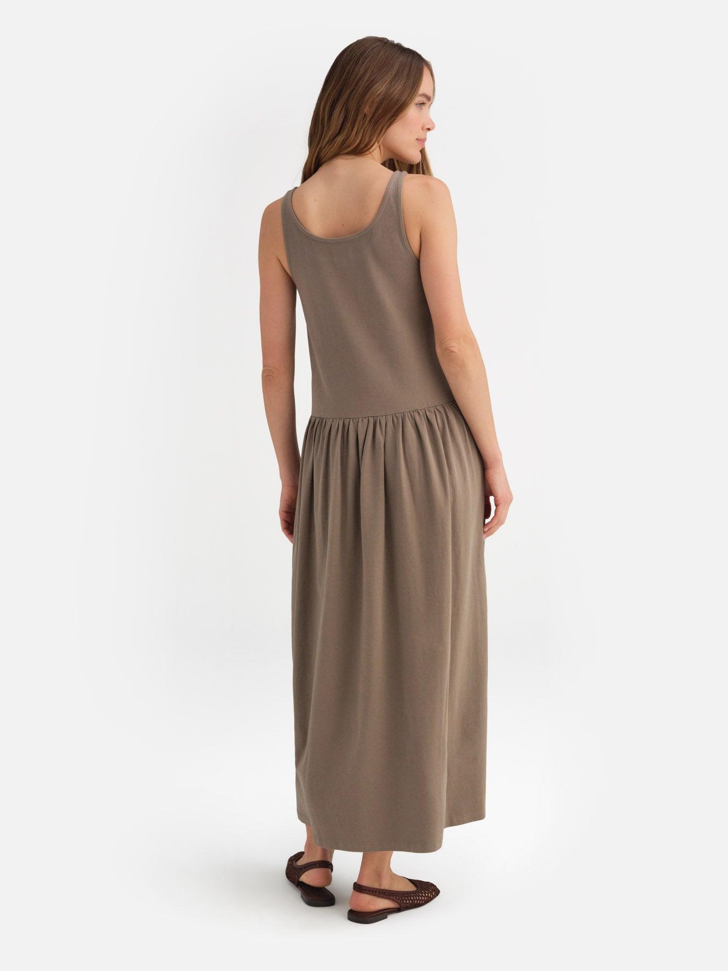 Organic Heavyweight Tank Dress Female Product Image