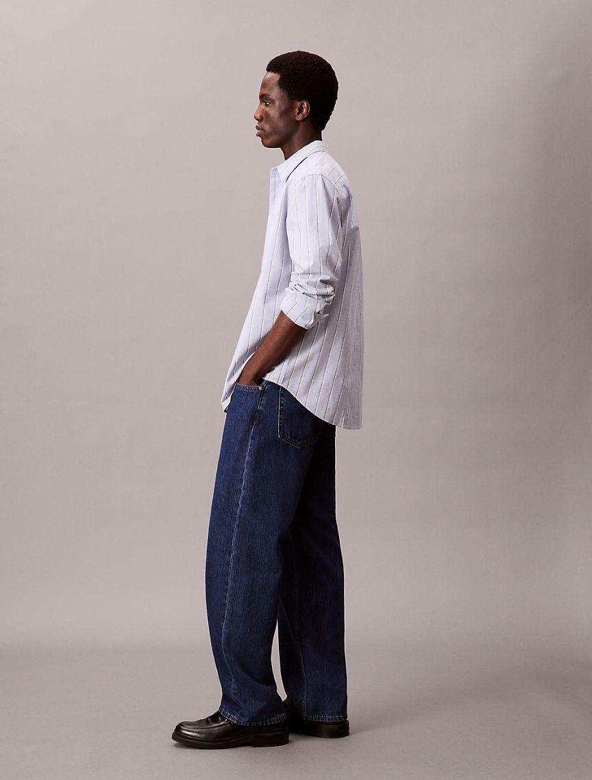 Stripe Oxford Classic Button-Down Shirt Product Image