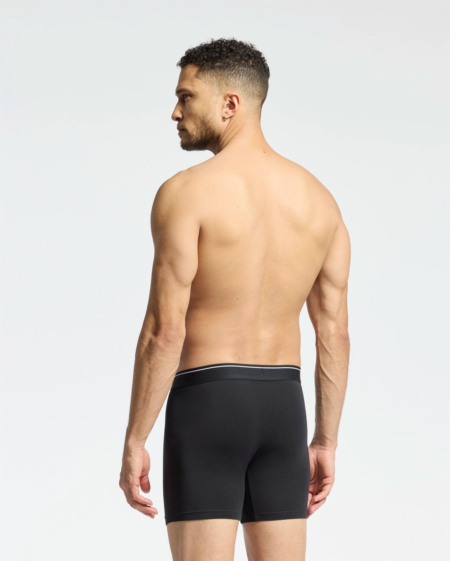 MENS SOLID KNIT 2 PACK BOXER BRIEF - B6V906ARCM Male Product Image