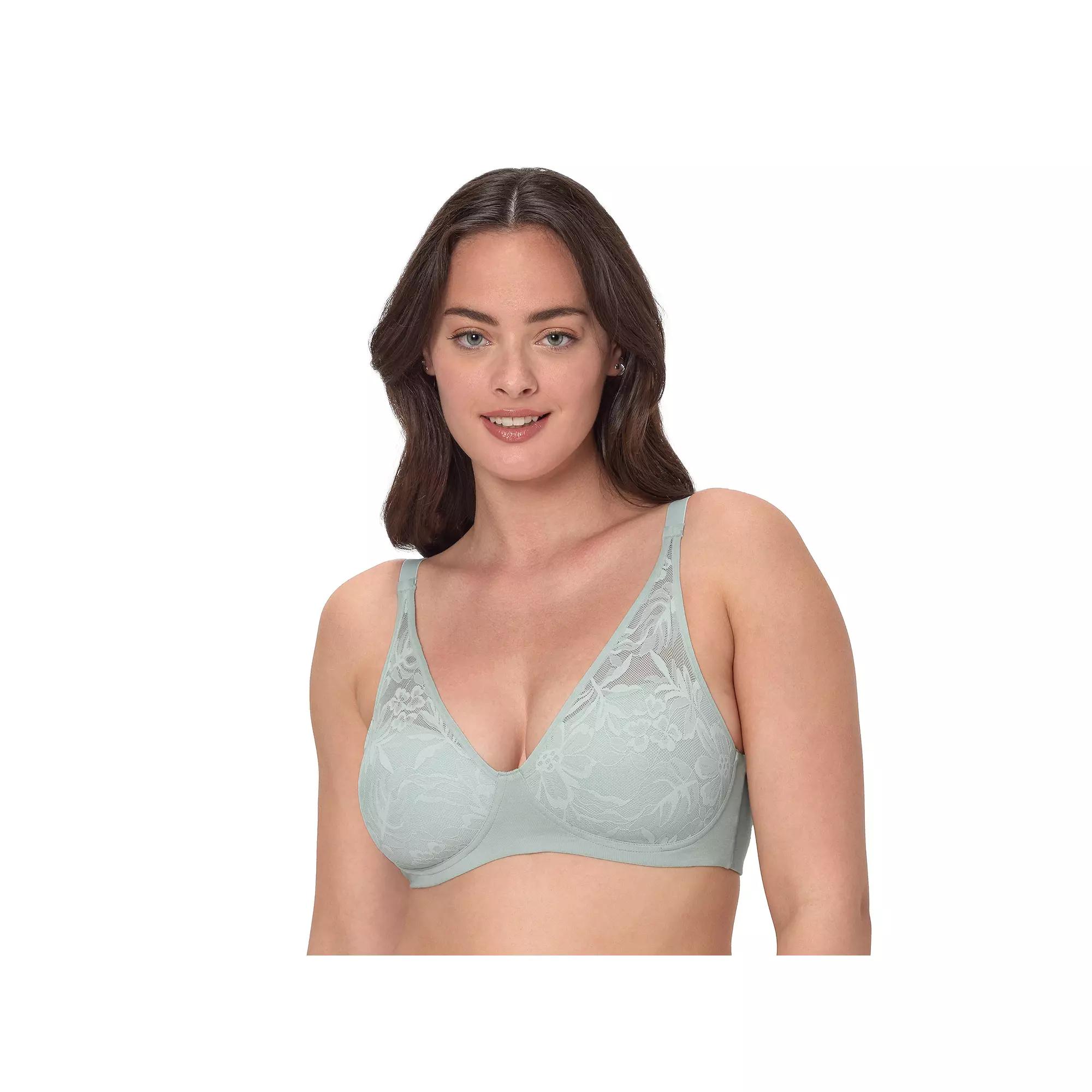 Bali Breathe Cotton Modal Wireless T-Shirt Bra DF7594, Women's, Size: XXXL, Glassblown Product Image