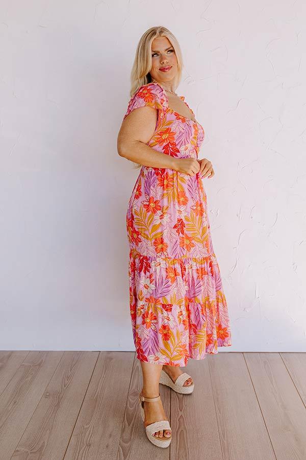 Hibiscus Harmony Midi Curves Product Image