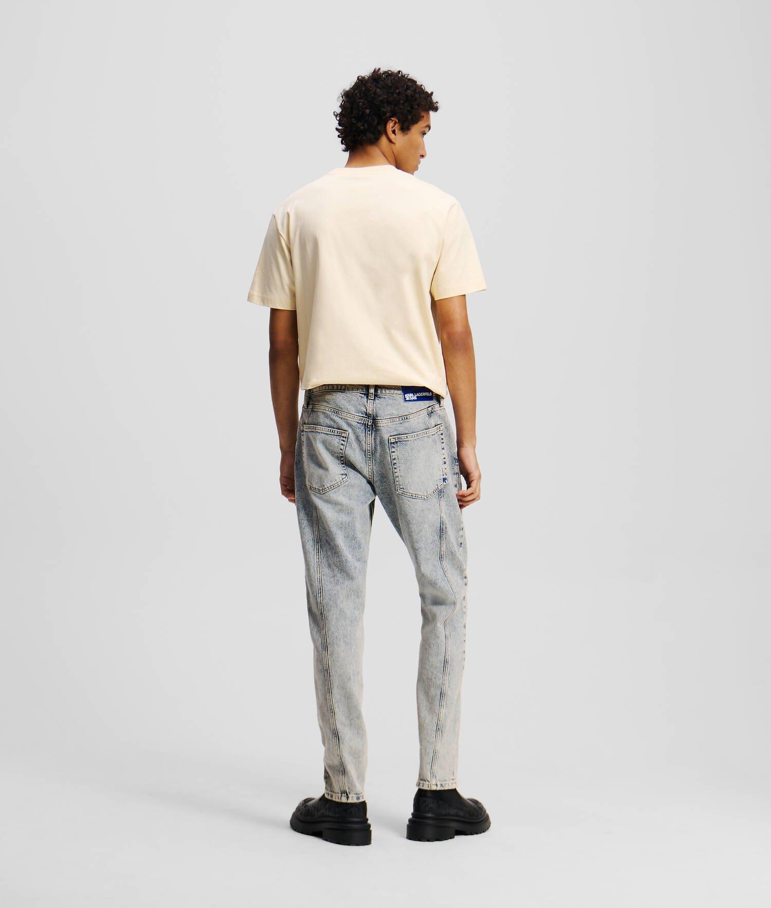 ACID WASH TAPERED JEANS Product Image