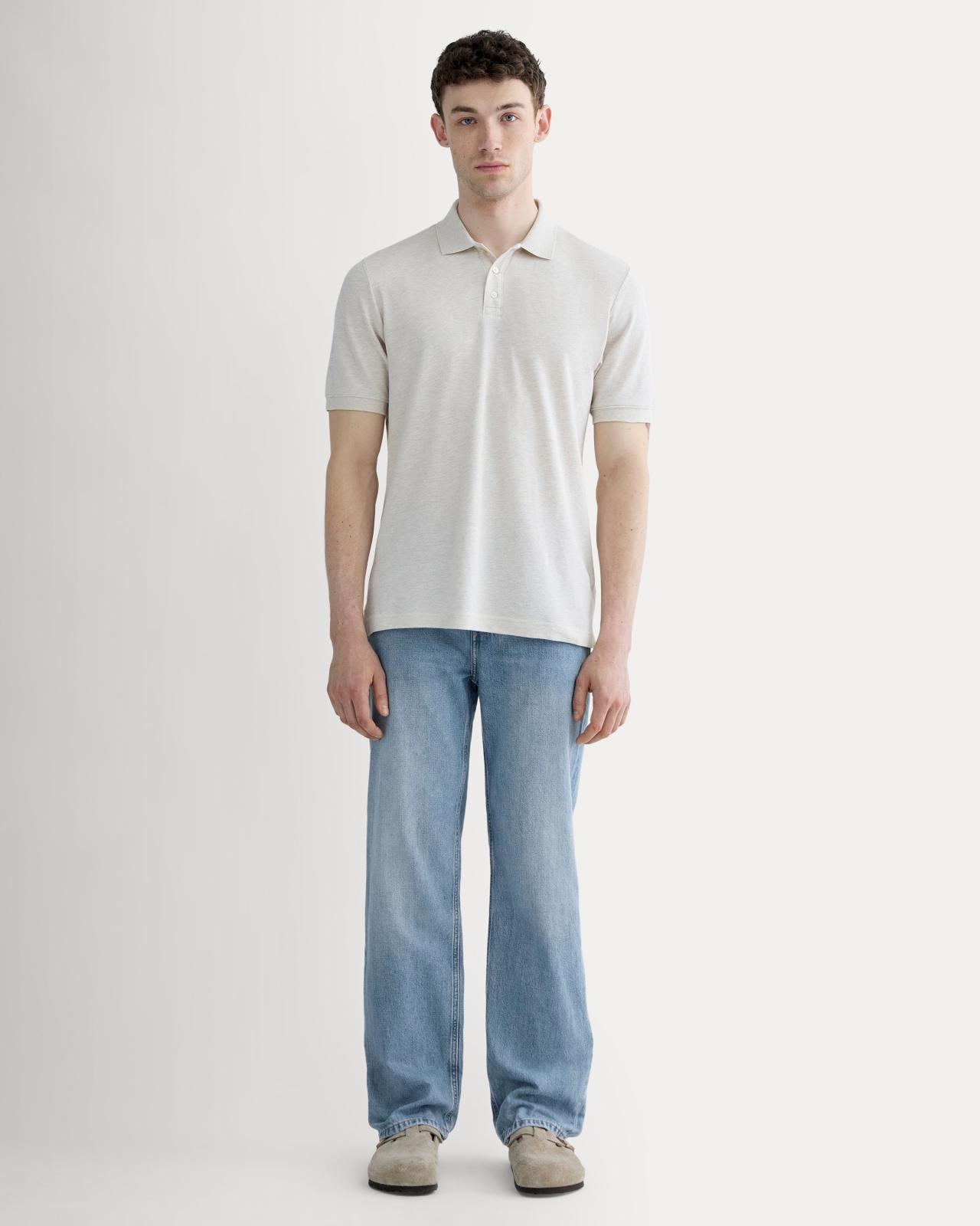Mens Pique Polo T-Shirt by Everlane Product Image