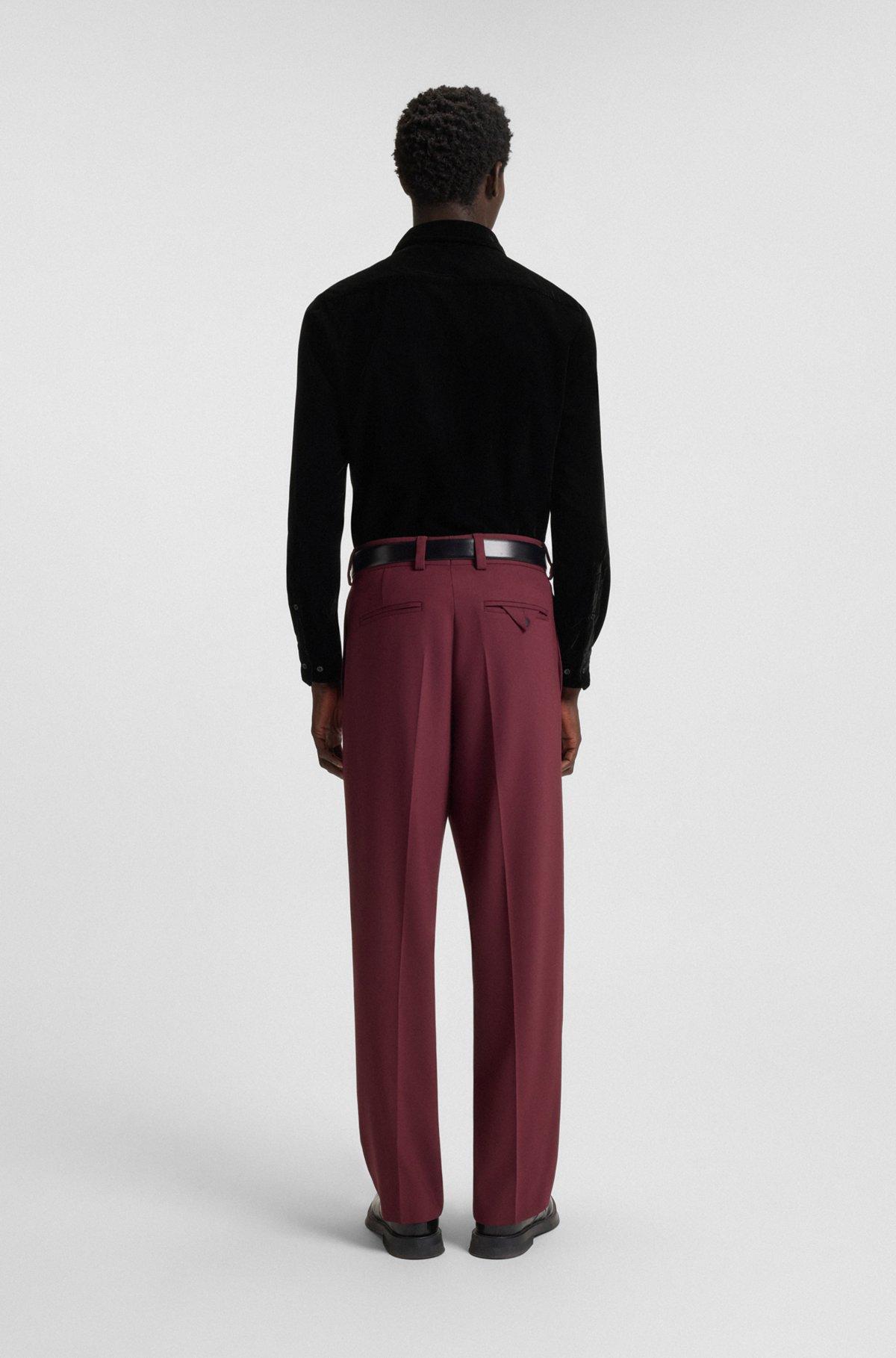 Slim-fit shirt in stretch poplin Product Image