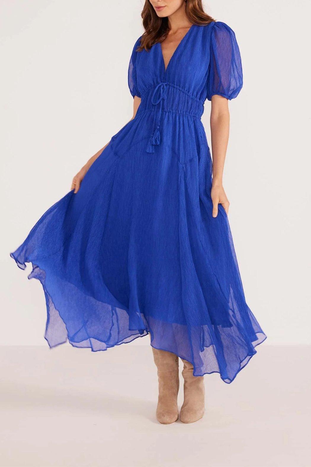 Lily Hanky Hem Midi Dress Product Image