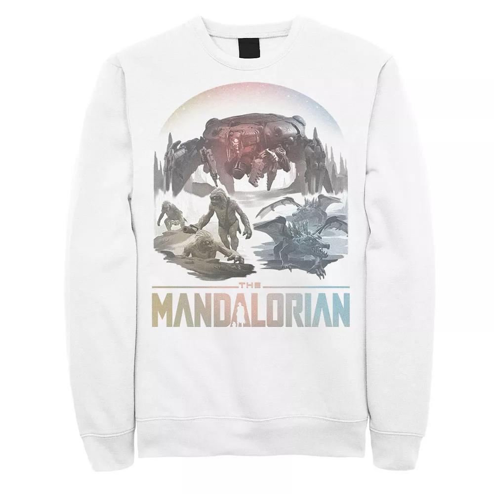 Men's Star Wars The Mandalorian Alamites Fleece Sweatshirt,  Product Image