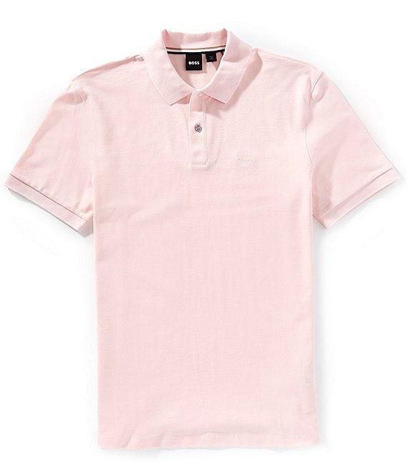 Hugo Boss BOSS Pallas Pima Cotton Short Sleeve Polo Shirt Product Image