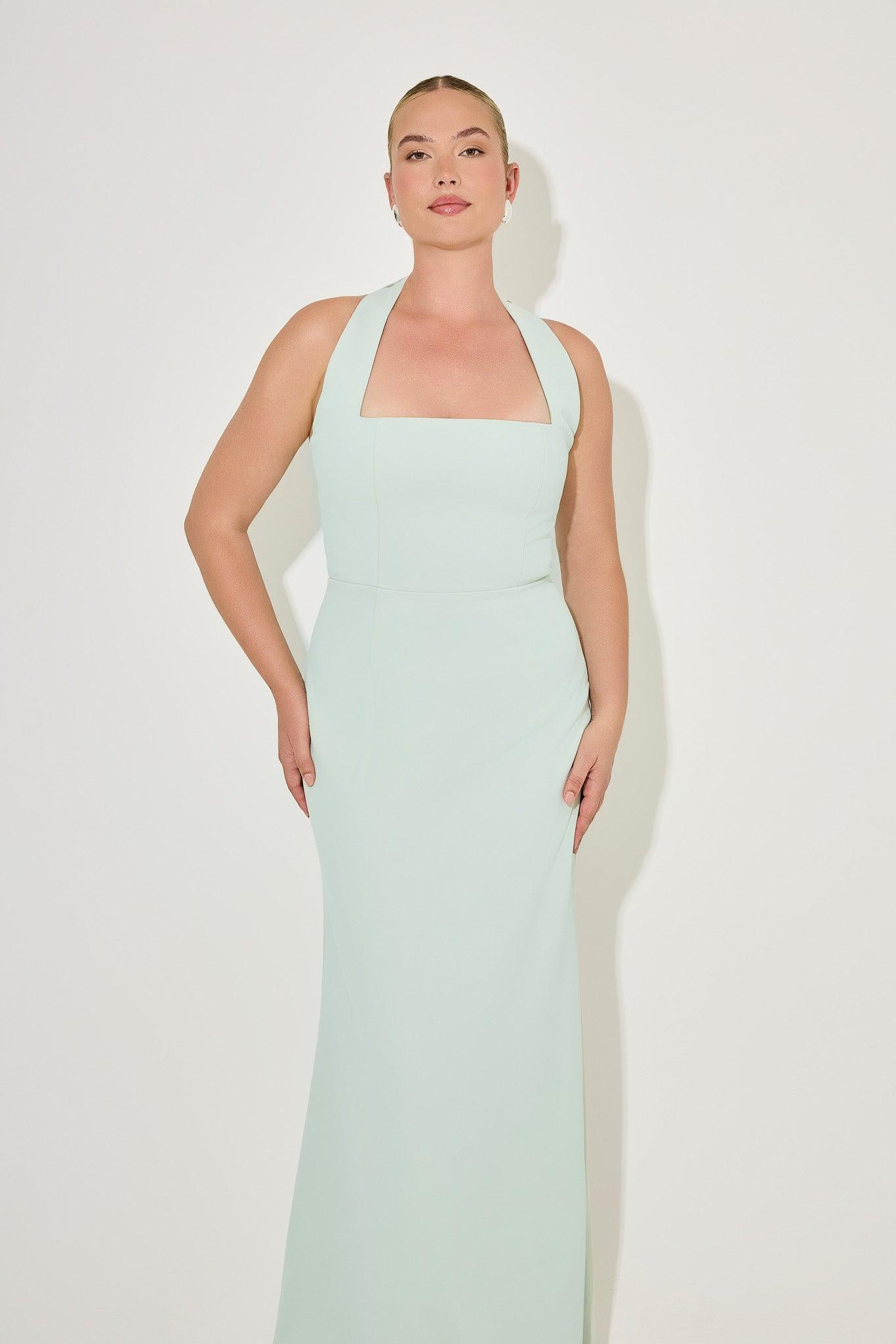 Halter Maxi Dress Product Image