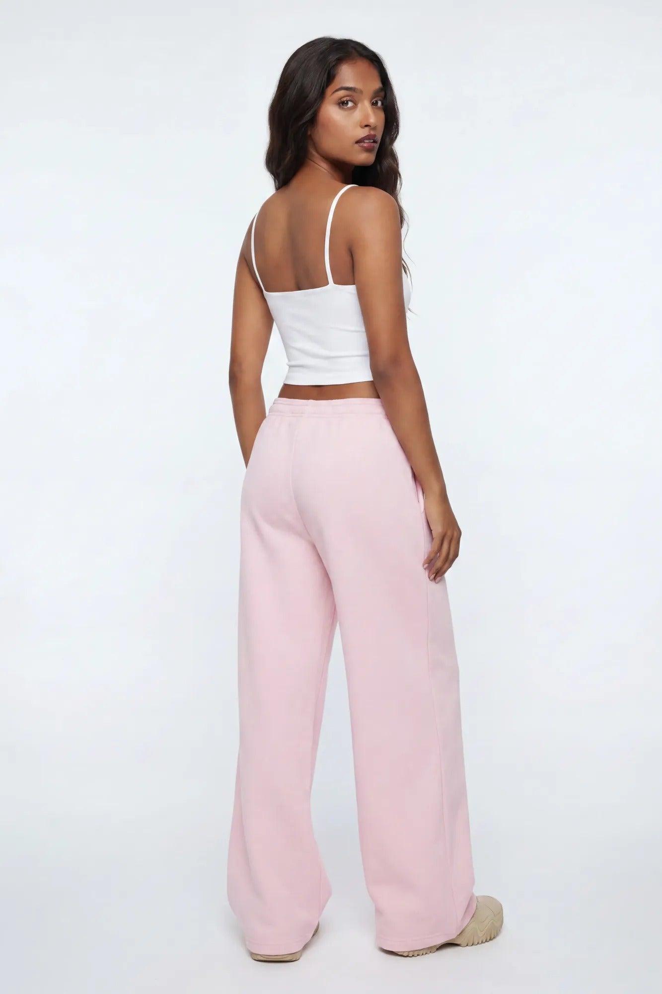 Graphic Ultra Wide Leg Sweatpant Female Product Image