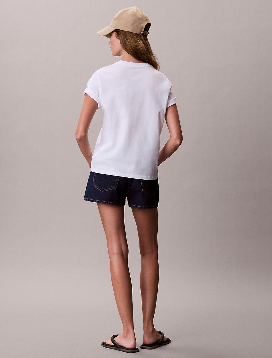 Denim Mini Shorts Product Image