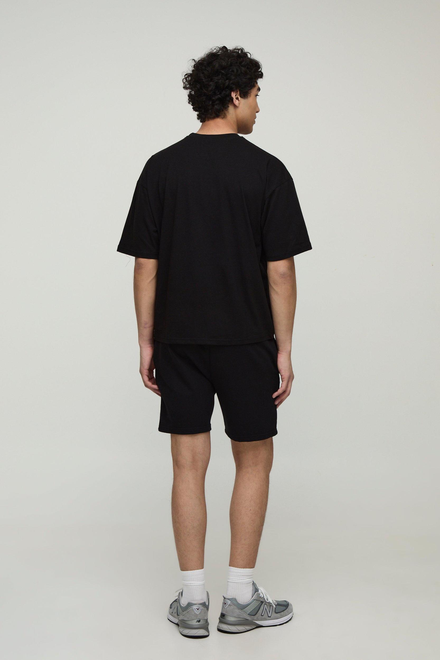 MAN. Oversized Boxy Crew Neck T-shirt | boohooMAN USA Product Image