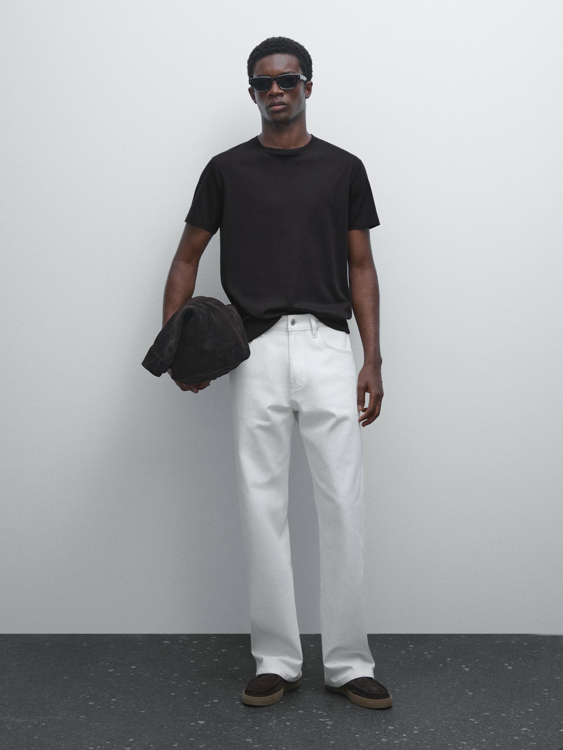 100% mercerised cotton T-shirt Product Image