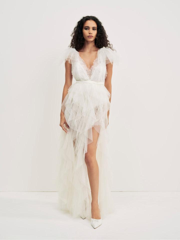 Maxine Gown — White Product Image