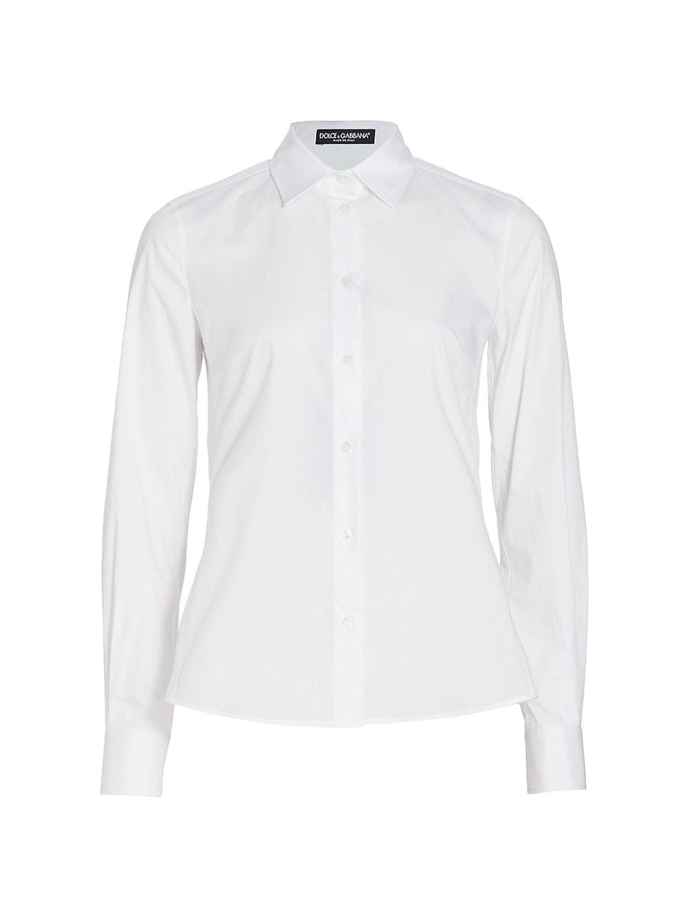 Poplin Classic-Fit Collared Shirt Product Image