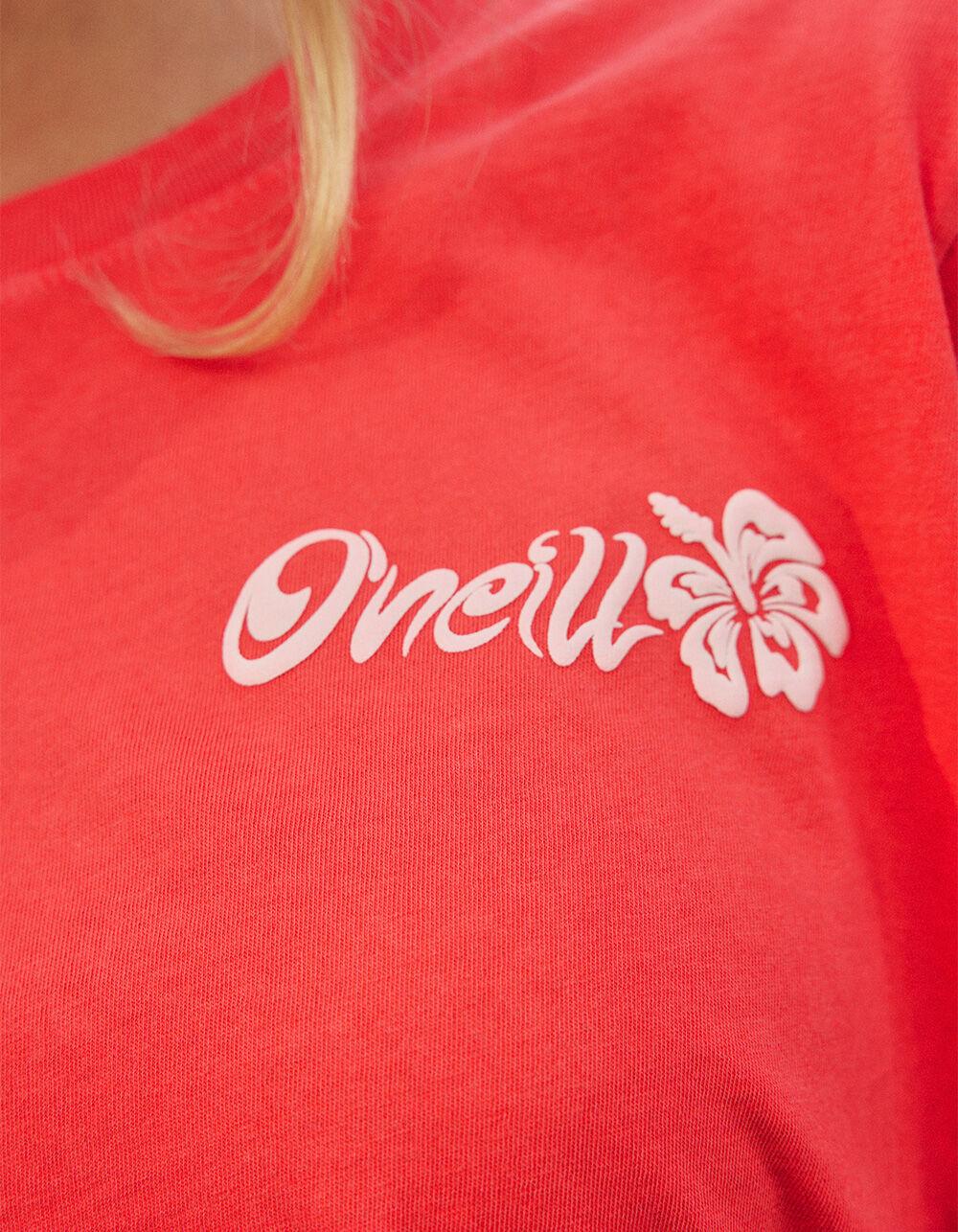 O'NEILL Hibiscus Womens Tee - RED Product Image