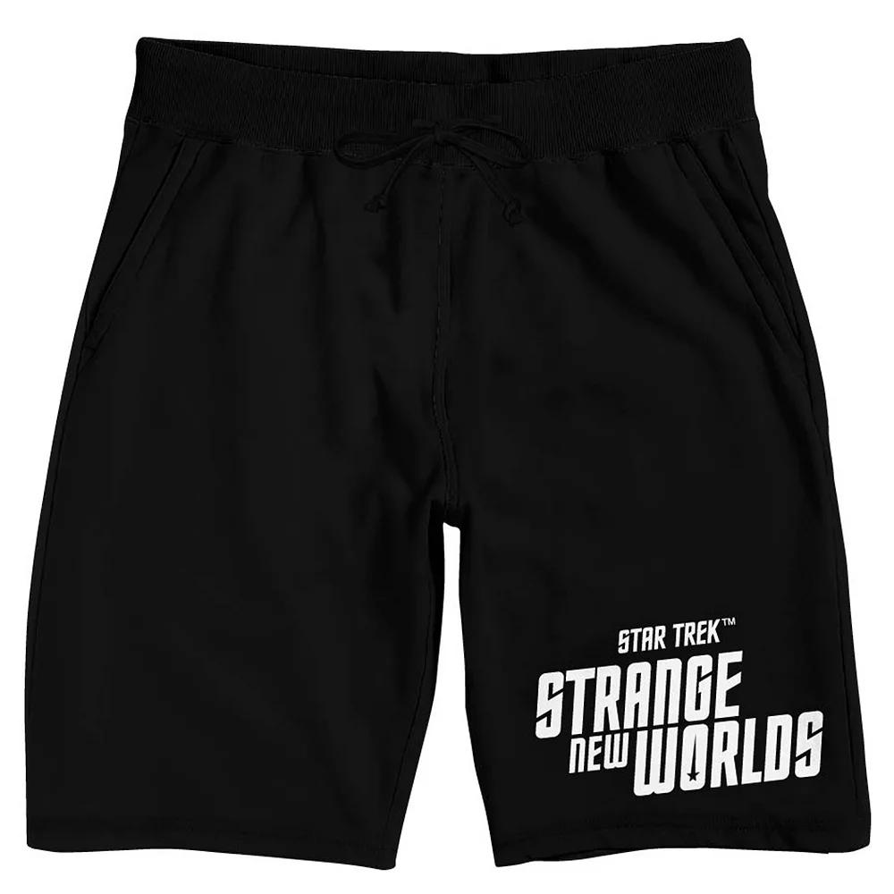 Men's Star Trek Strange New Worlds Logo Pajama Shorts,  Product Image