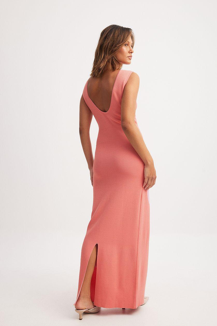 Jacquard Knitted Midi Dress Product Image