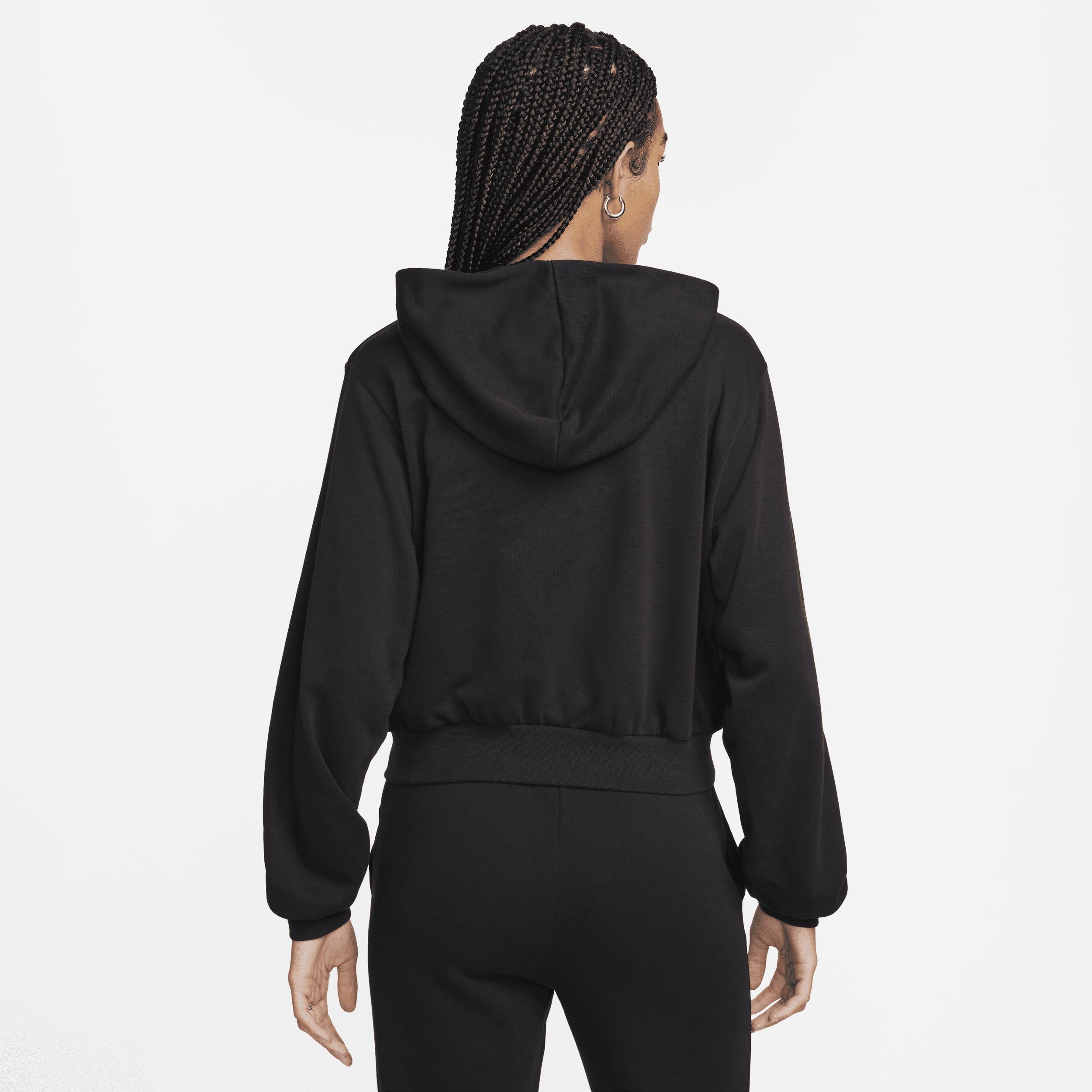 Womens Nike Sportswear Chill Terry Loose Full-Zip French Terry Hoodie | FN2415-010 Product Image