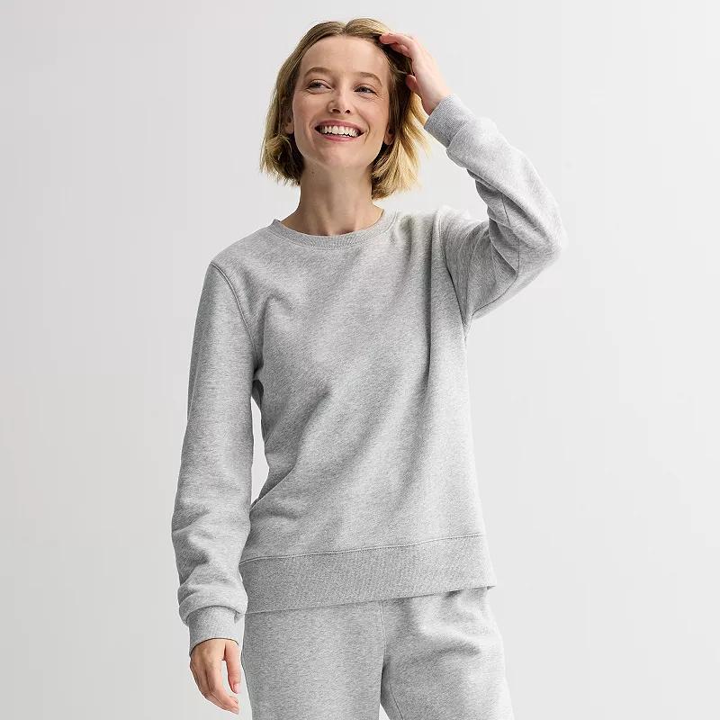 Women's Tek Gear® Ultrasoft Fleece Crewneck Sweatshirt,  Product Image
