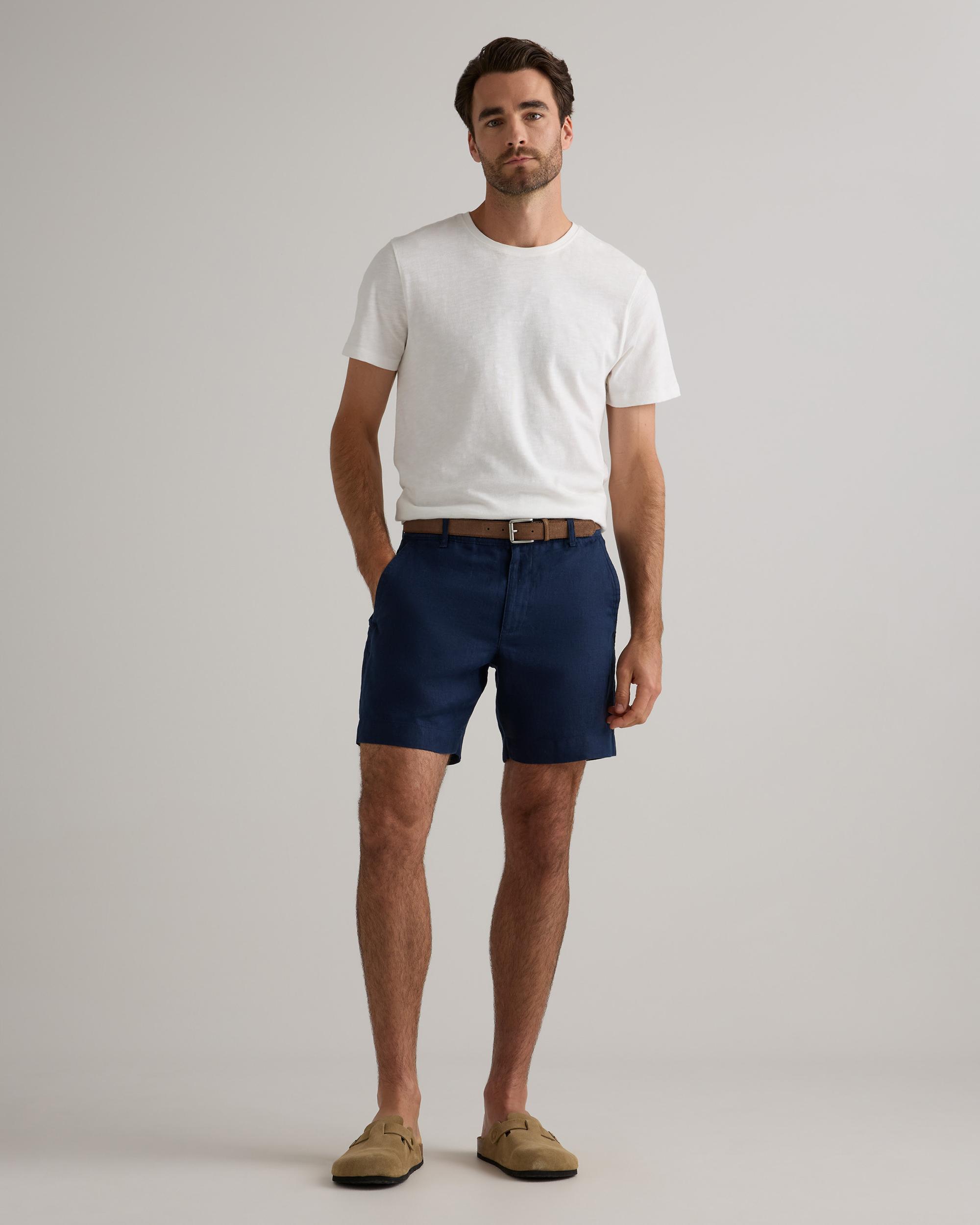 Quince | Men's 100% European Linen Trouser Shorts 7" Product Image