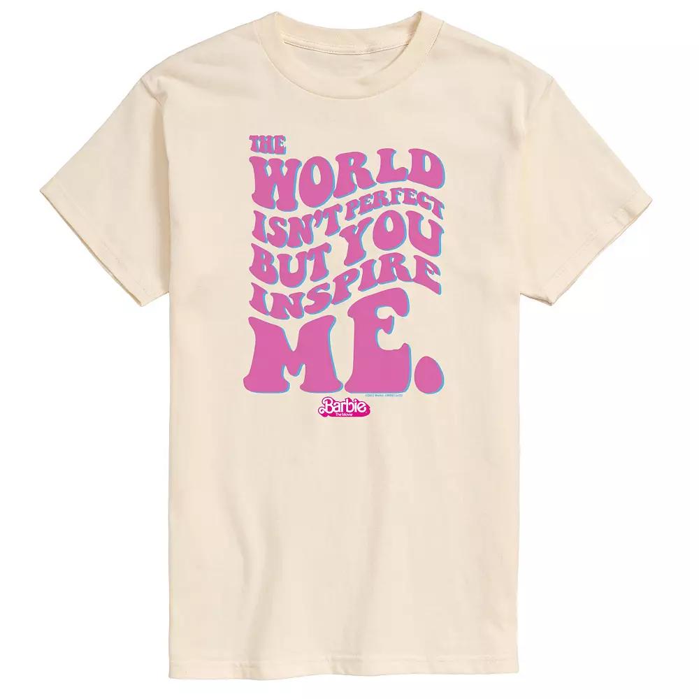 Men's Barbie Theatrical You Inspire Me Graphic Tee,  Product Image