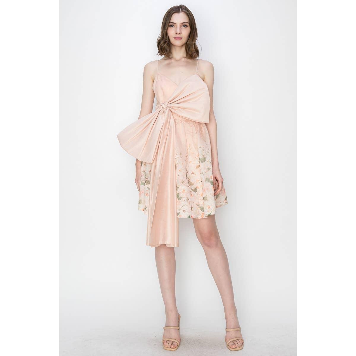 Blush Bow Dress Product Image