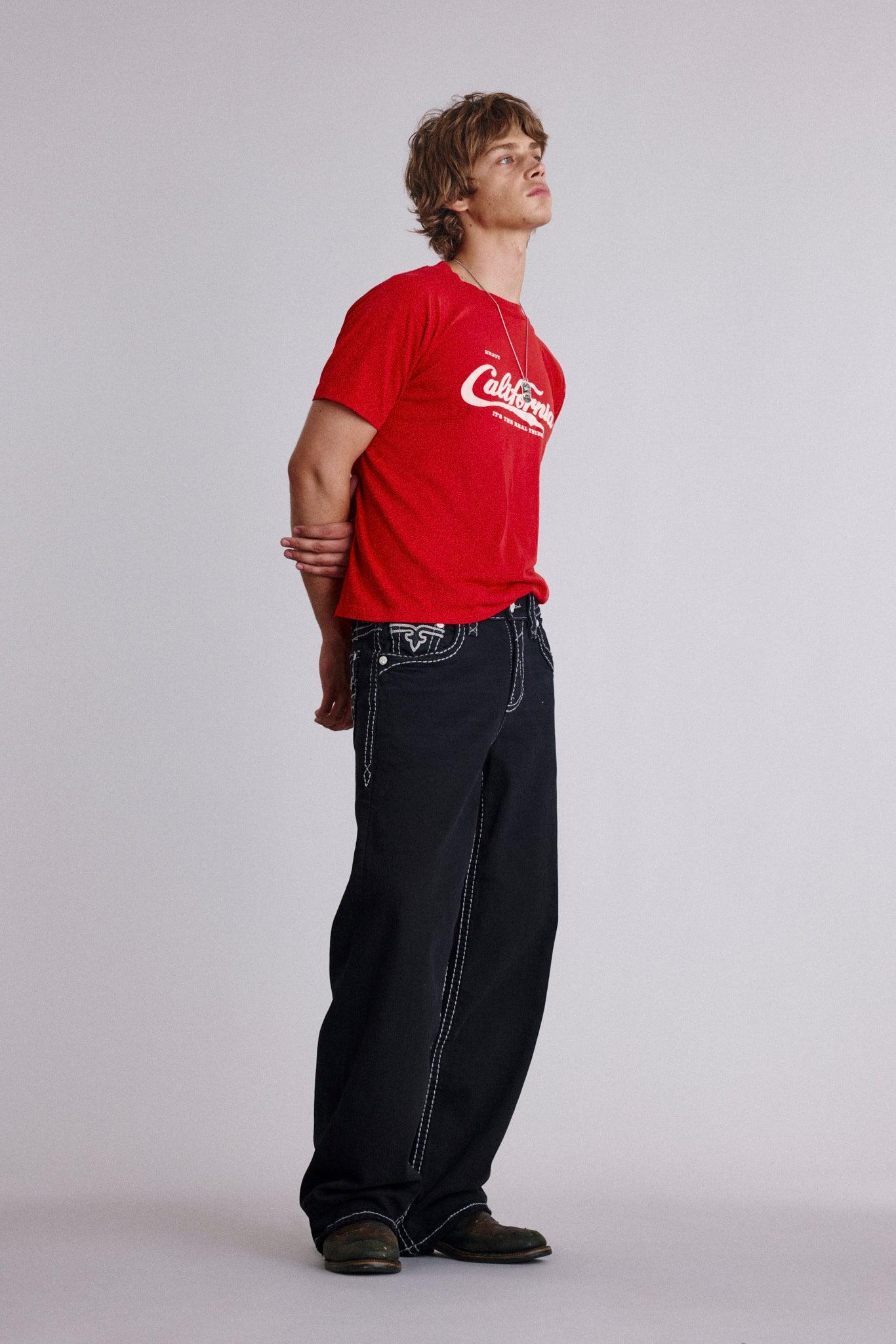 Arther Loose Fit Jeans Male Product Image