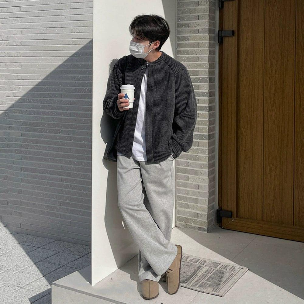 RT No. 11453 KNIT CARDIGAN SWEATER Product Image