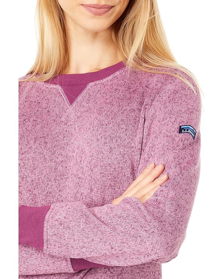 Organic Cotton Slub Crew Neck Sweatshirt Sweater Product Image
