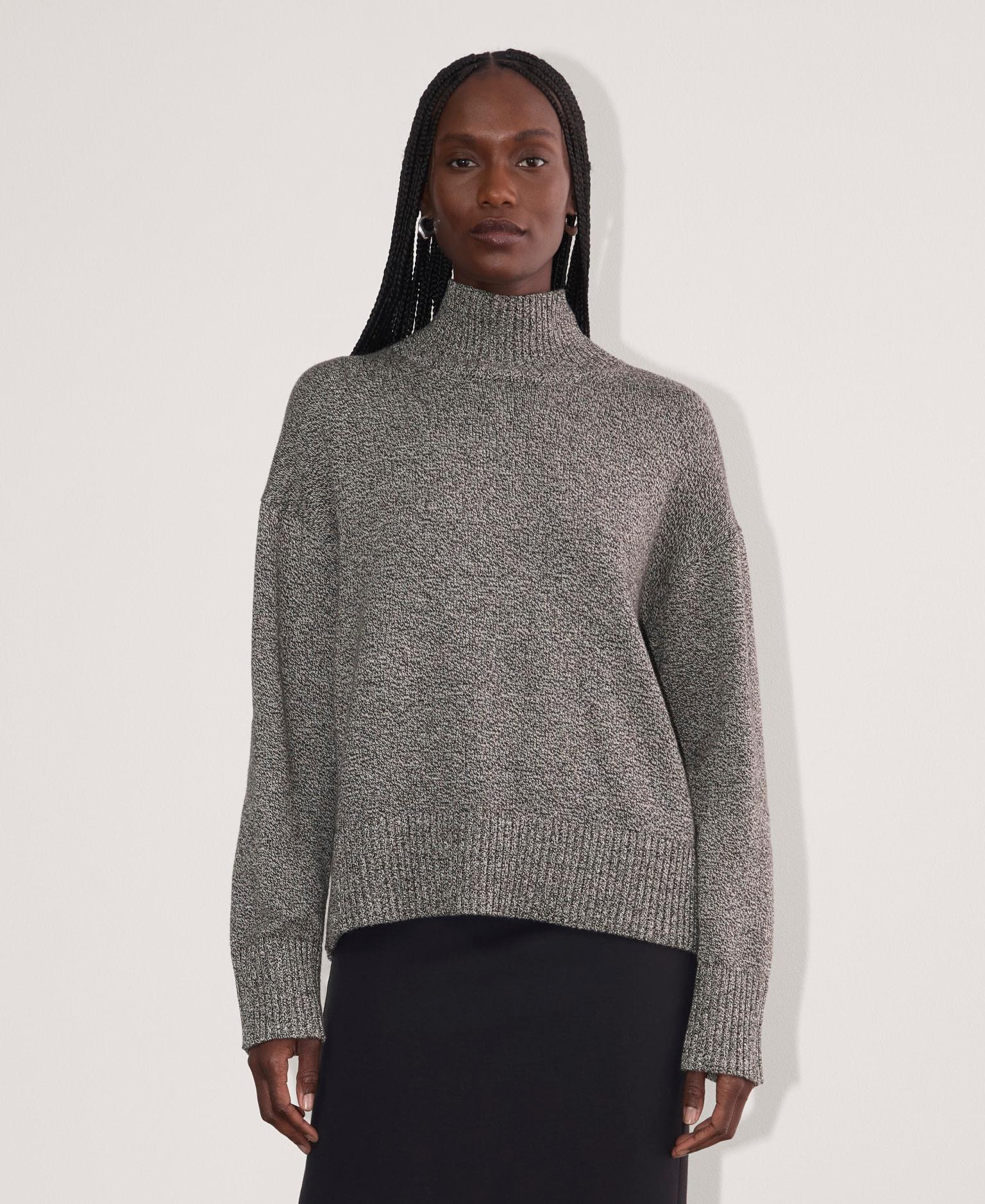 Womens Boxy Turtleneck in Everyday Cotton Sweater by Everlane Product Image