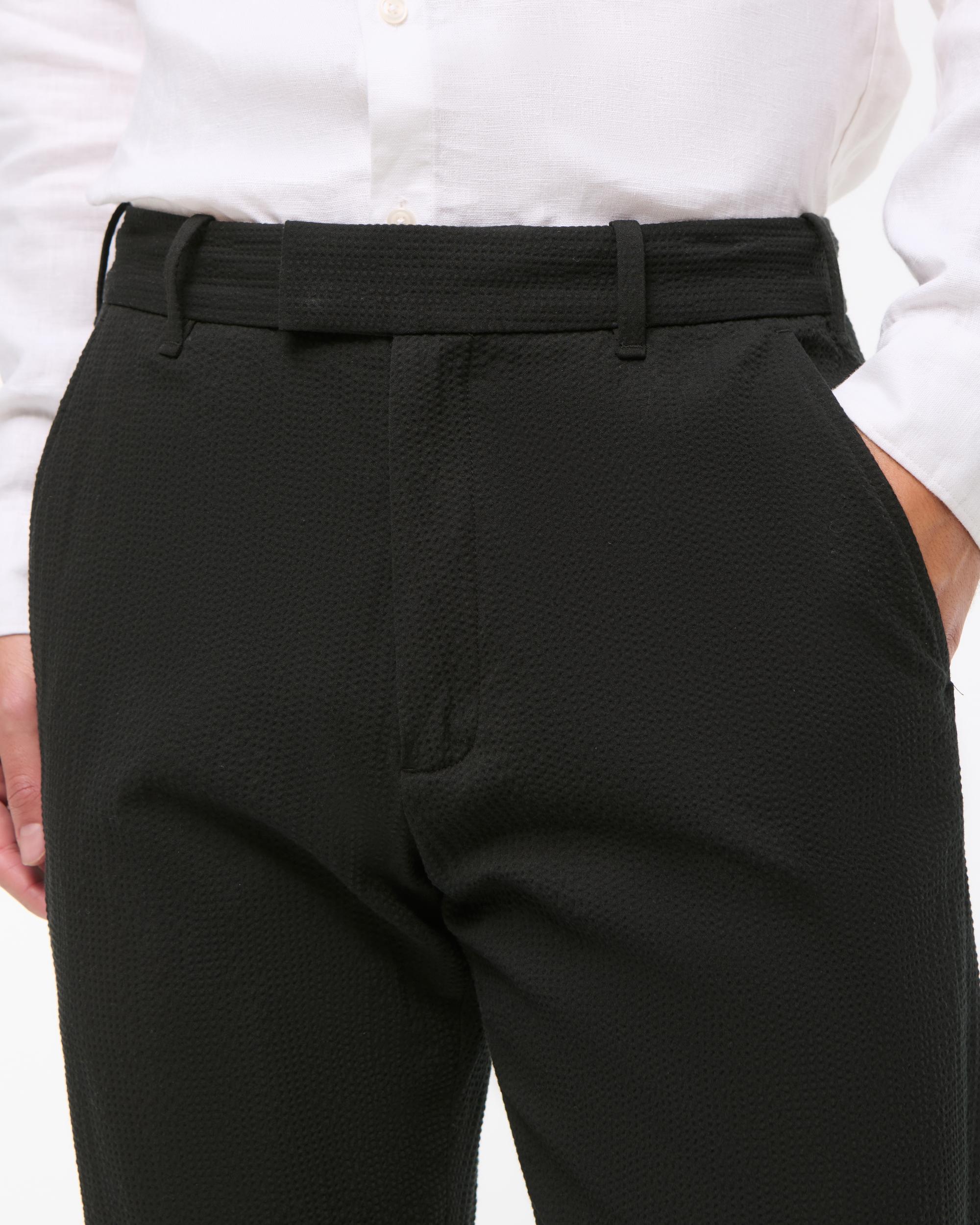 The A&F Collins Slim Seersucker Suit Pant Product Image
