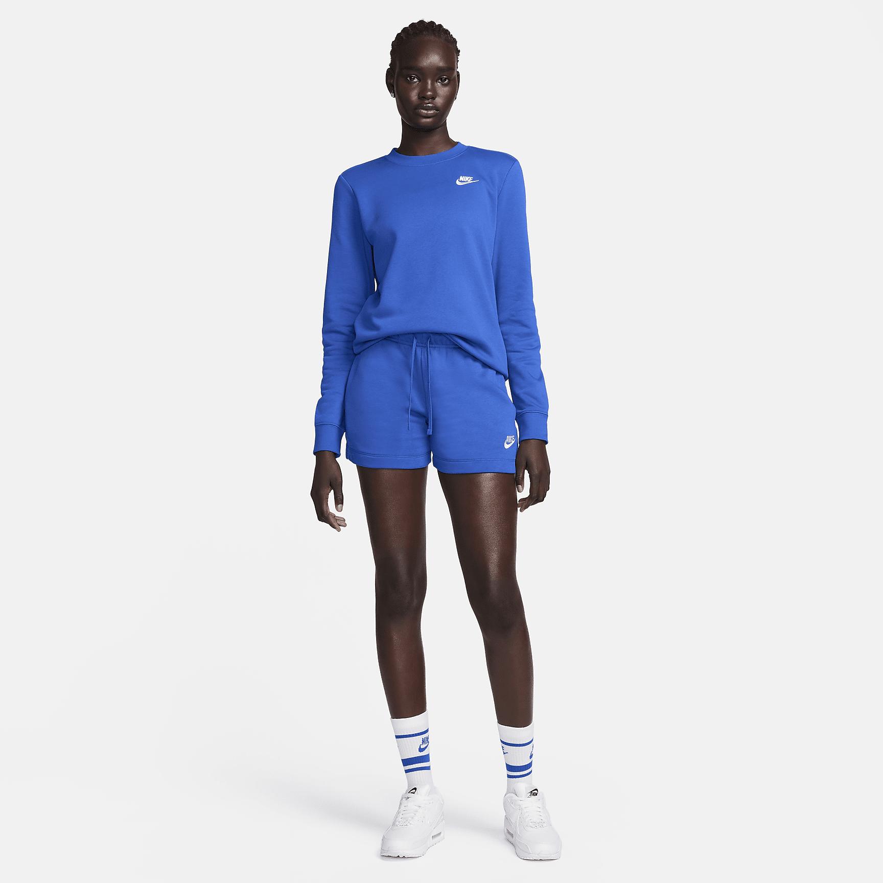 Womens Nike Sportswear Club Fleece Mid-Rise Shorts | DQ5802-480 Product Image