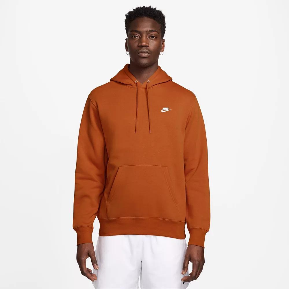 Big & Tall Nike Club Pull-Over Fleece Hoodie, Men's,  Product Image