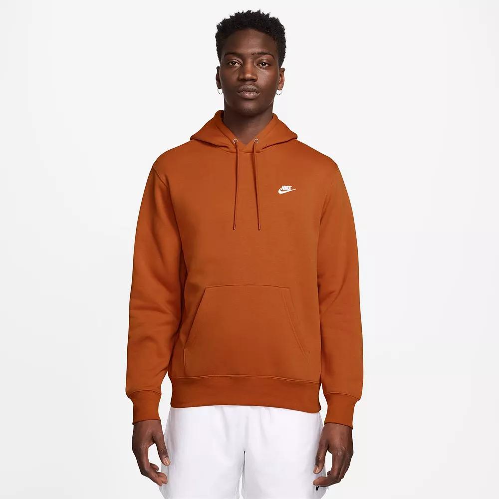 Big & Tall Nike Club Pull-Over Fleece Hoodie, Men's,  Product Image