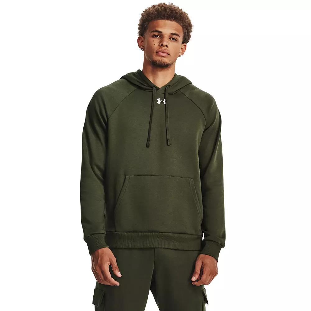 Men's Under Armour Solid Rival Fleece Hoodie,  Product Image