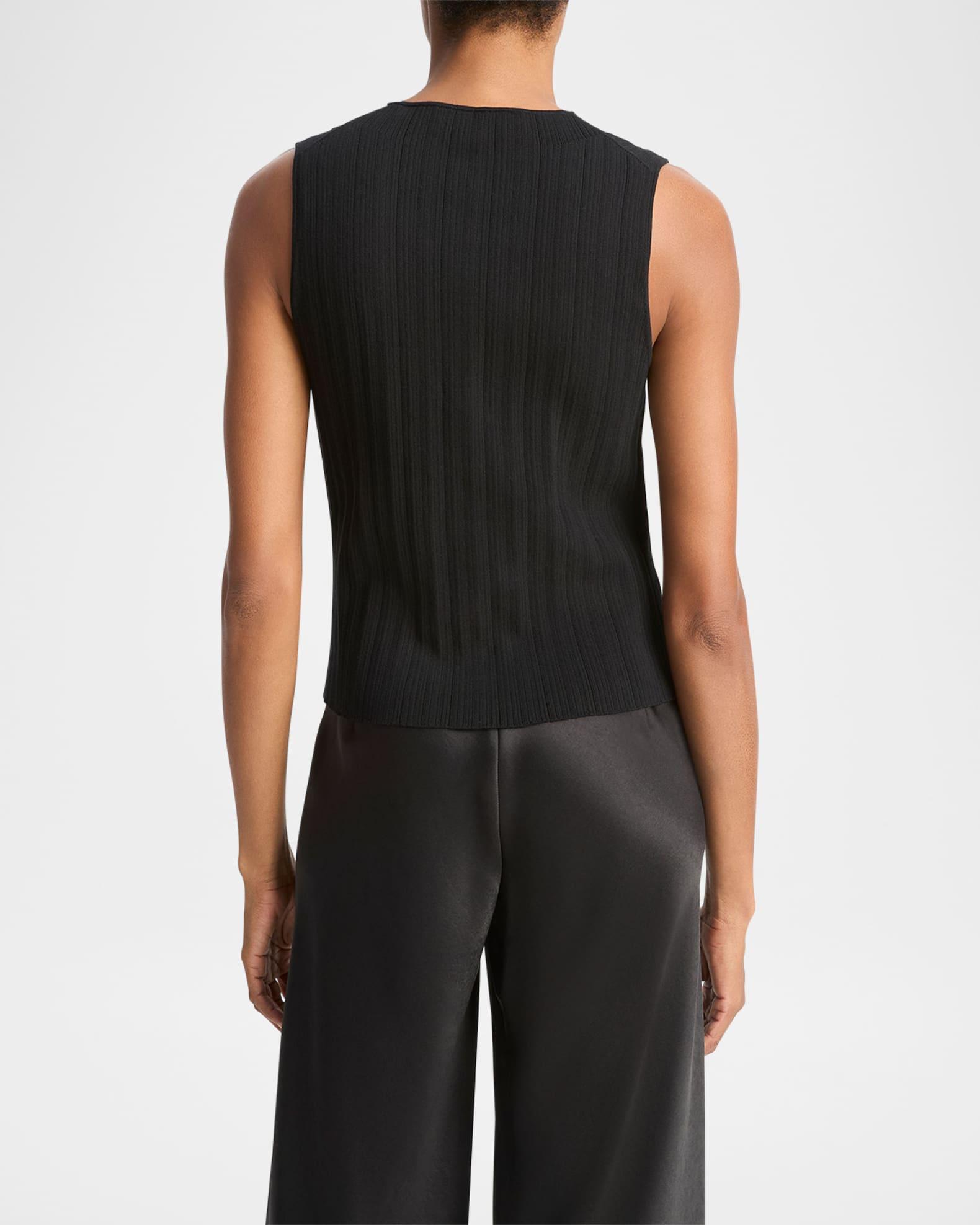 Button-Front Shell Sweater Product Image