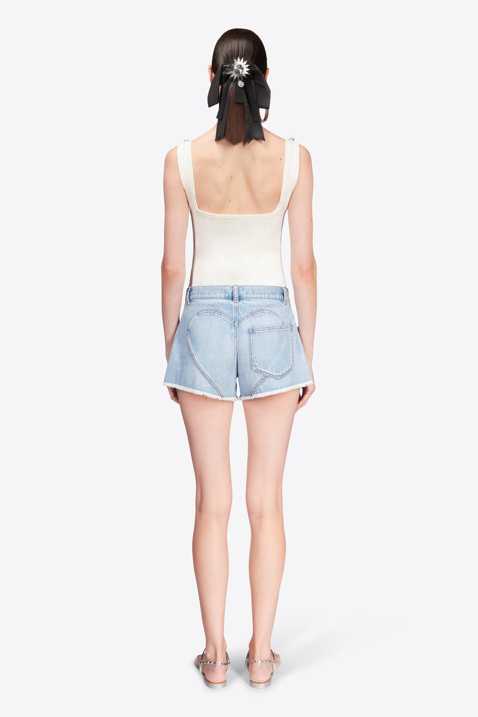 Crystal Pocket Jean Short Product Image
