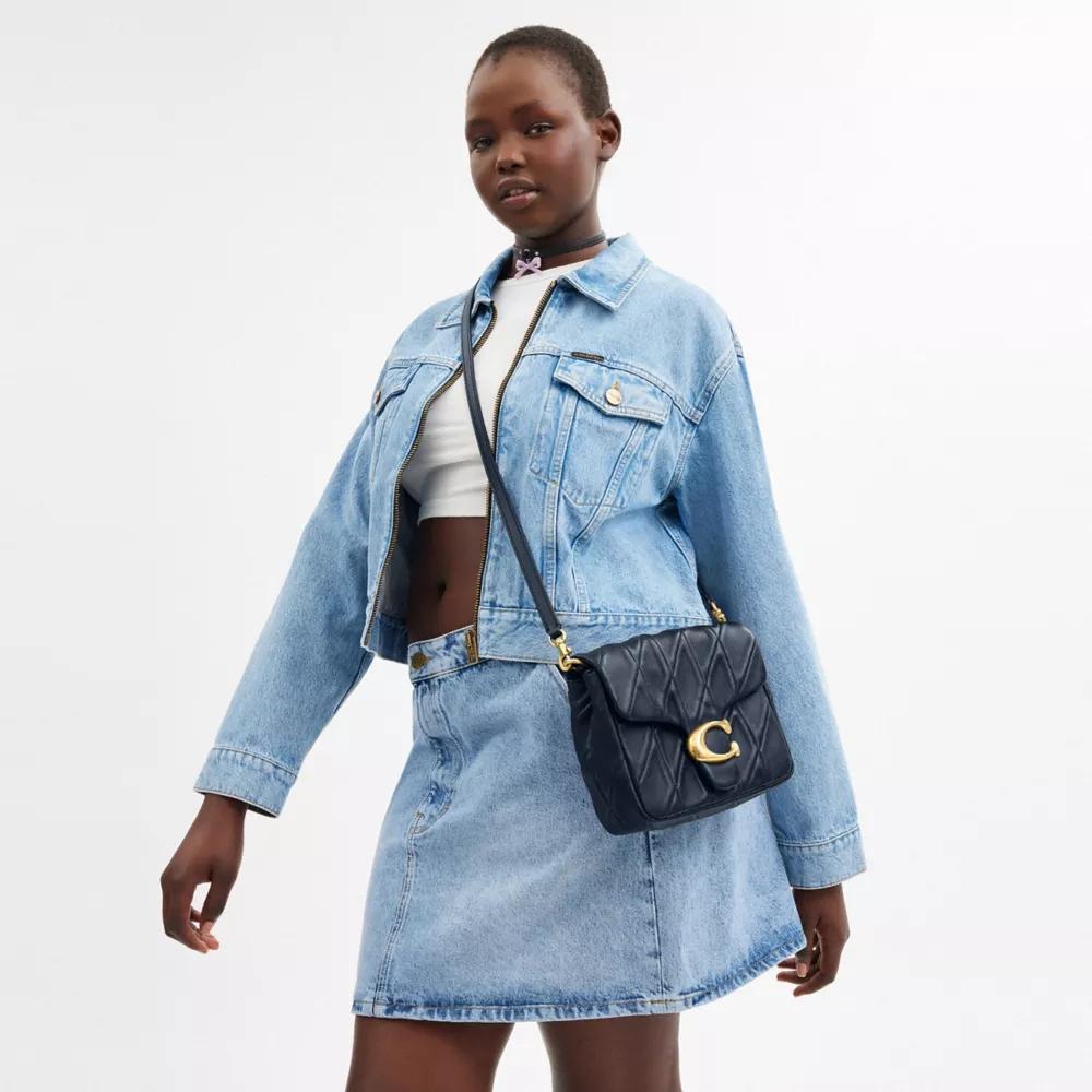 Times Square Tabby Shoulder Bag With Quilting Product Image