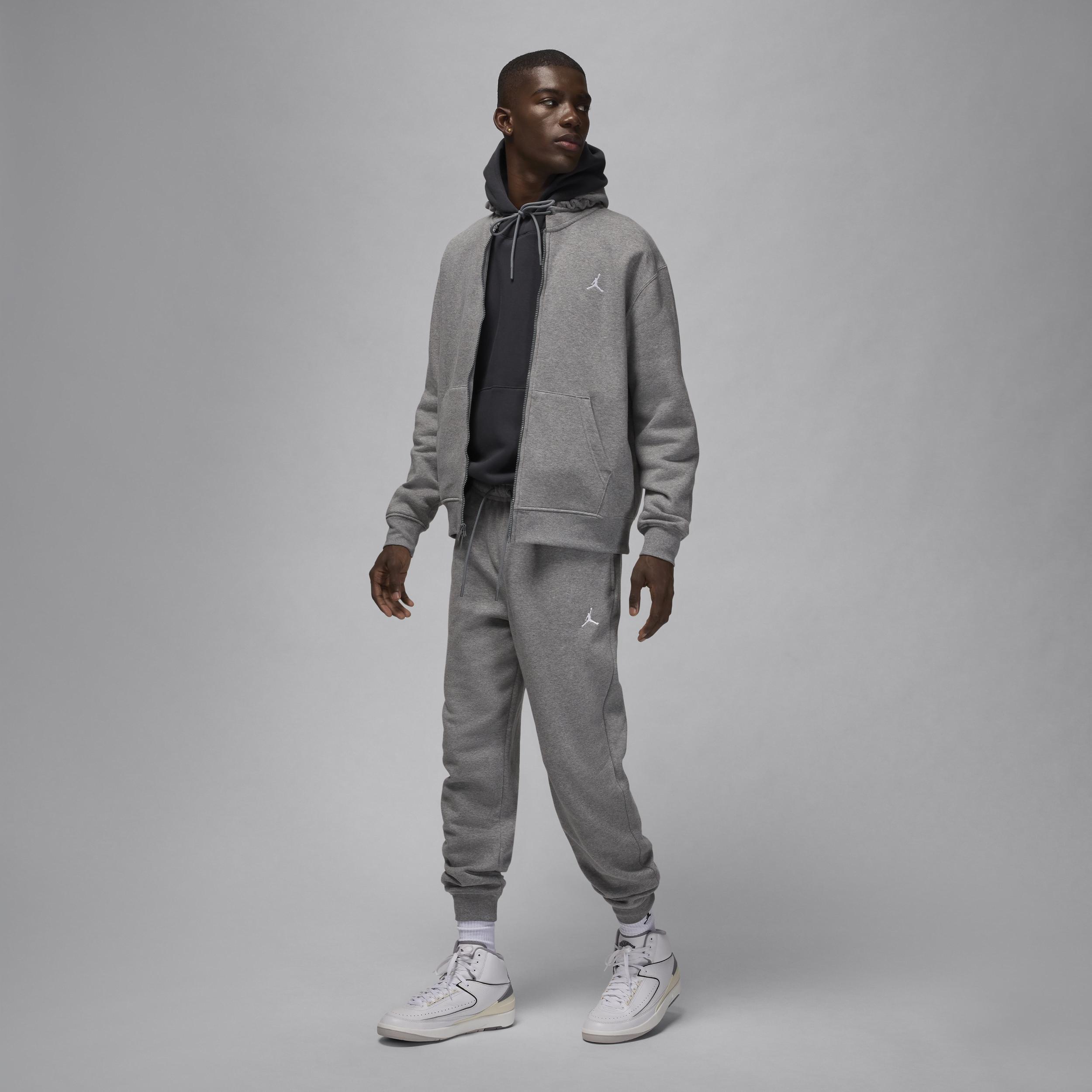 Jordan Mens Jordan Brooklyn Fleece Pants - Mens White/Desert Bronze Product Image