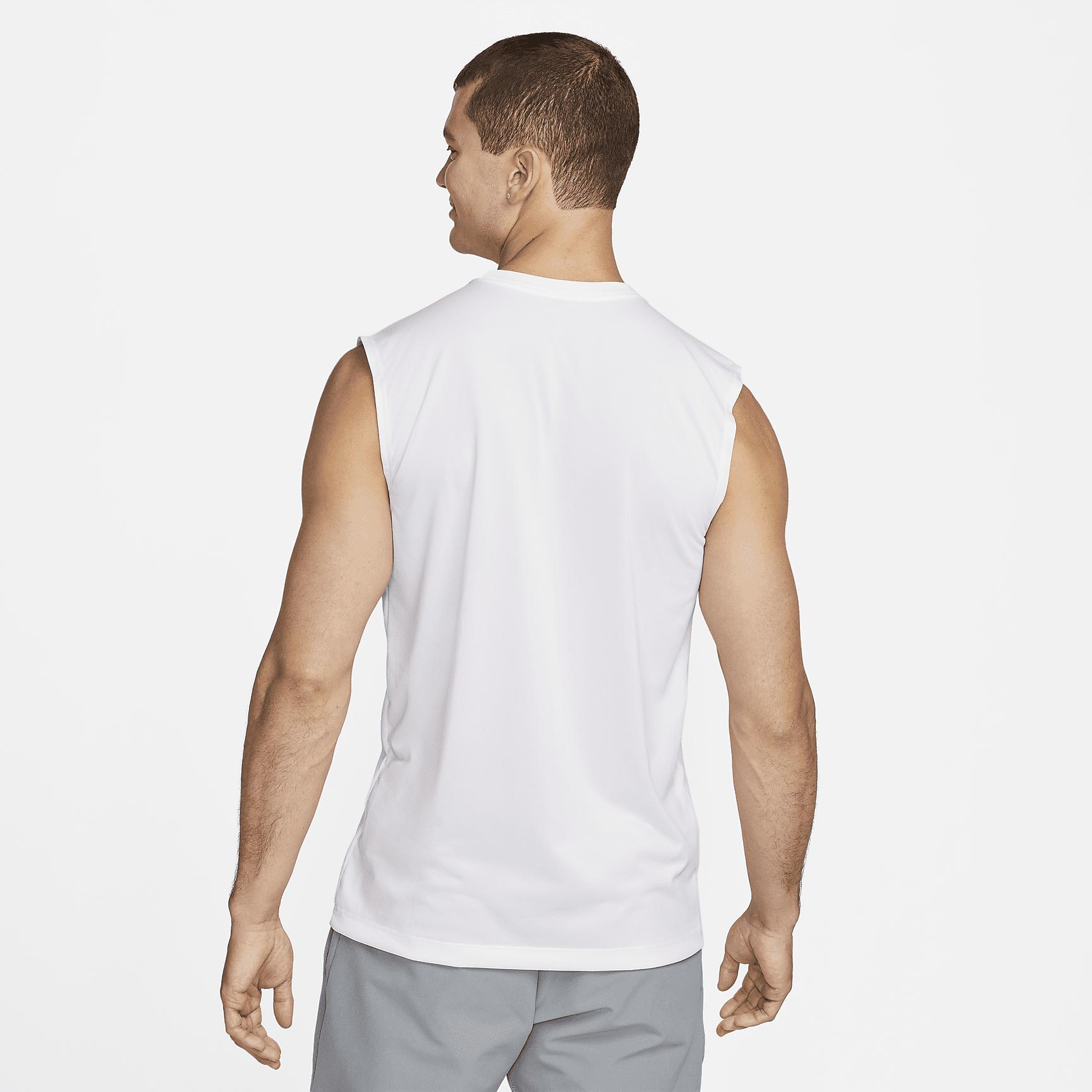 Nike Mens Dri-FIT Legend Sleeveless Fitness T-Shirt | DX0991-100 Product Image