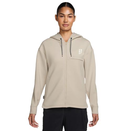 Nike Womens Sabrina Dri-FIT Loose Full-Zip Basketball Hoodie | IH3916-104 Product Image
