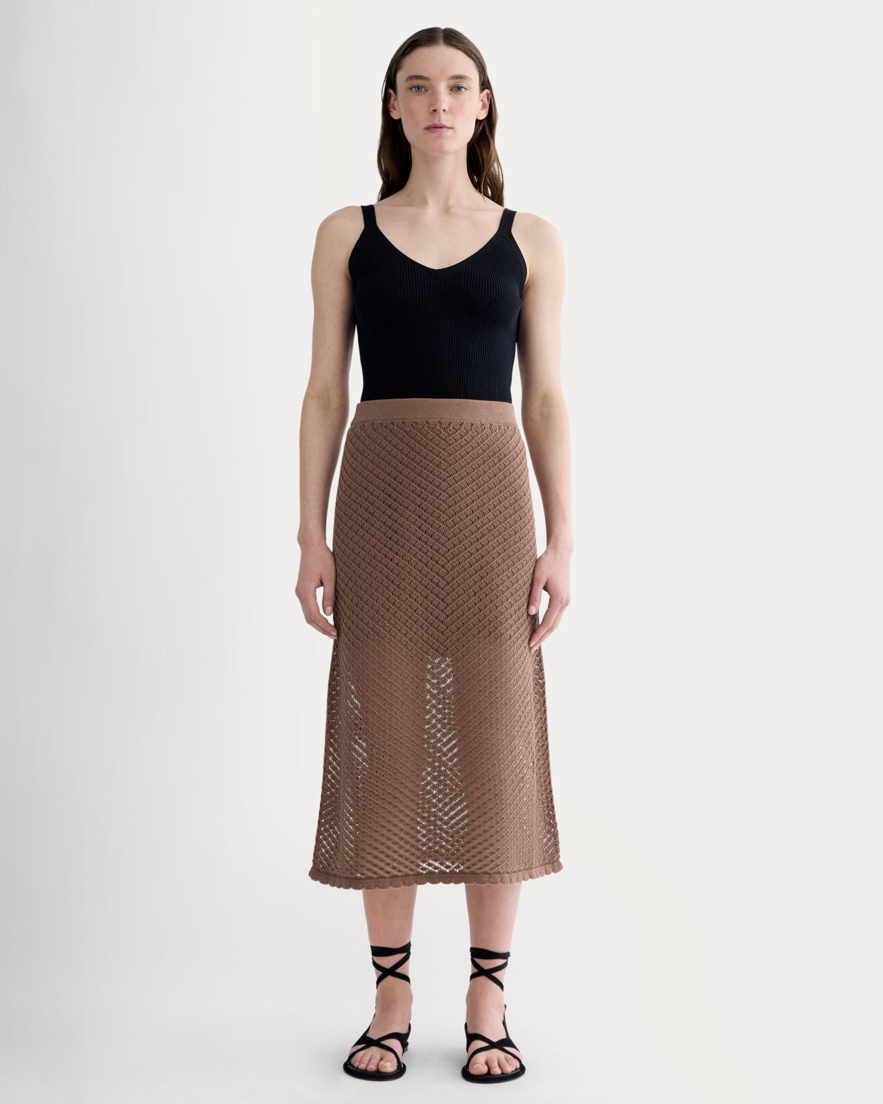 Womens Lace Knit Skirt by Everlane Product Image