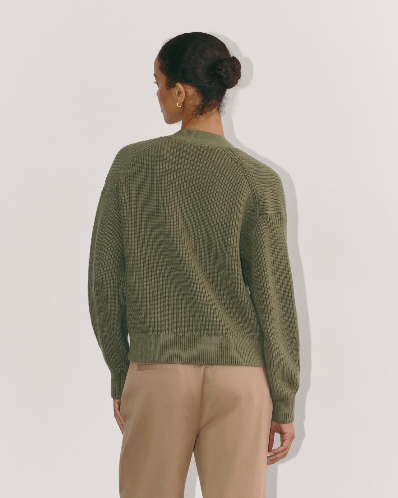 Womens Boxy Cardigan in Everyday Cotton by Everlane Product Image
