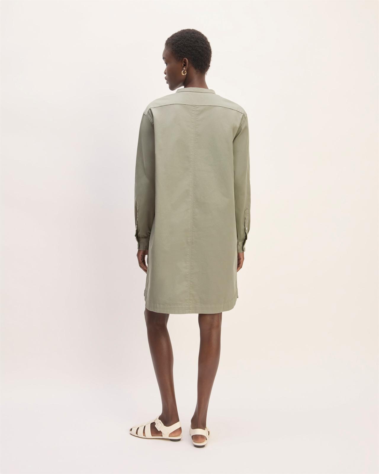 Womens Long-Sleeve Utility Mini Dress by Everlane Product Image