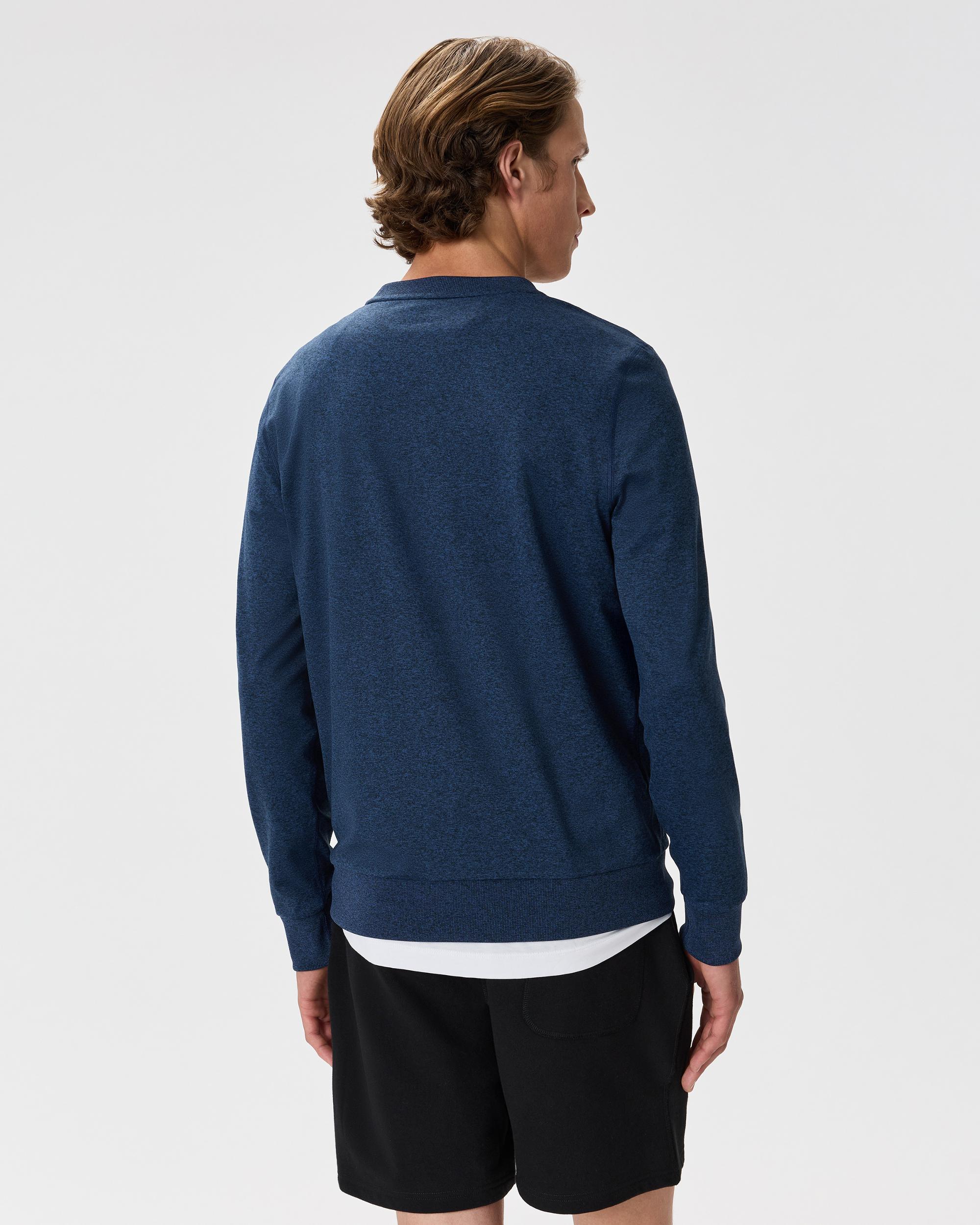 Quince | Men's Flowknit Performance Crew Sweatshirt Recycled Polyester Product Image