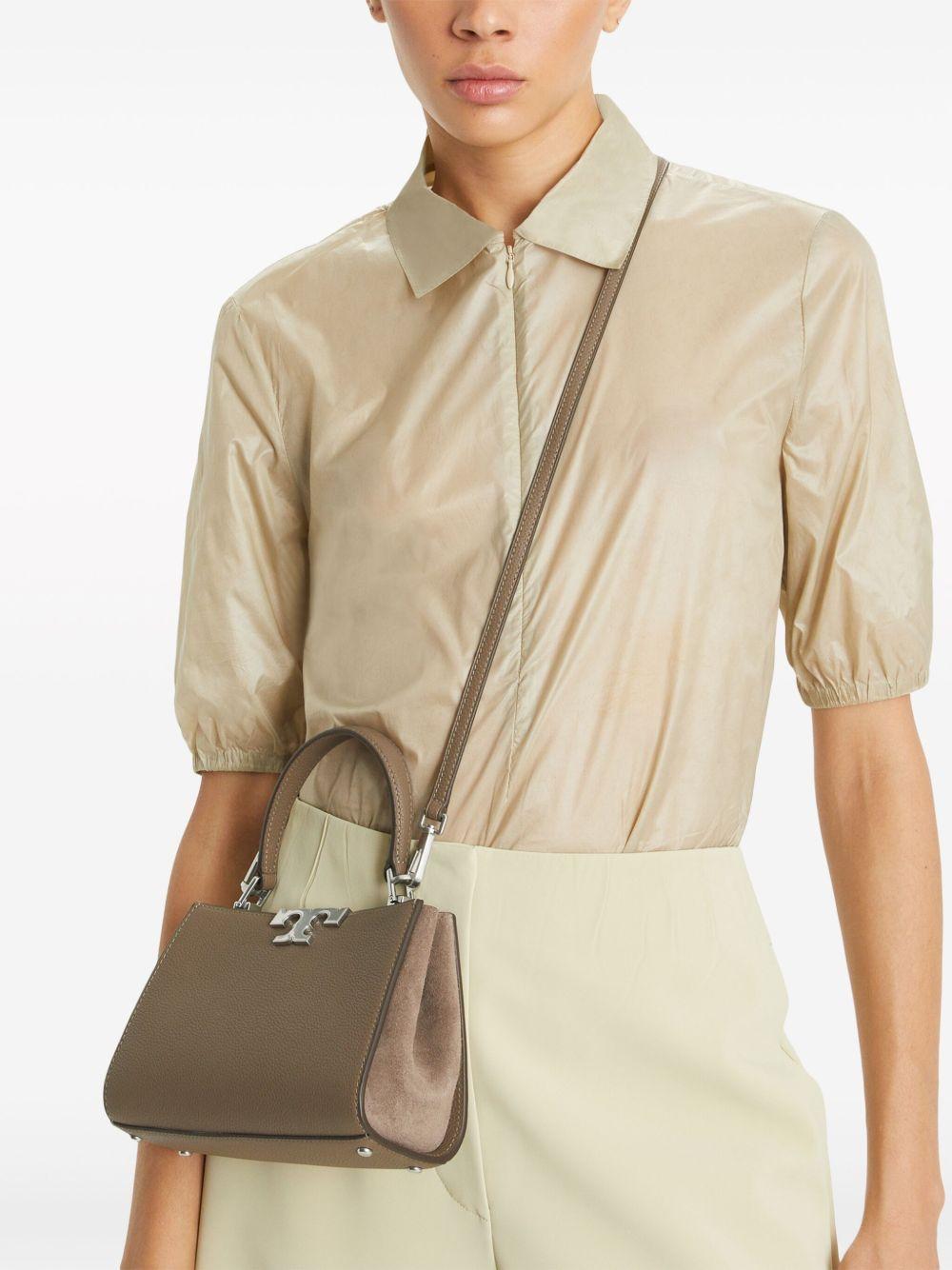 mini Eleanor leather satchel bag Product Image